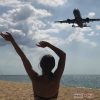 поездка на пляж с самолетами с русским гидом