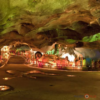 внутри пещер Бату